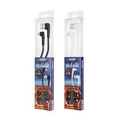 Kaabel Remax, USB - Lightning, 1 m, valge hind ja info | Mobiiltelefonide kaablid | kaup24.ee