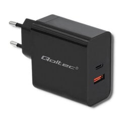 Adapter Qoltec 51716 цена и информация | Зарядные устройства для телефонов | kaup24.ee