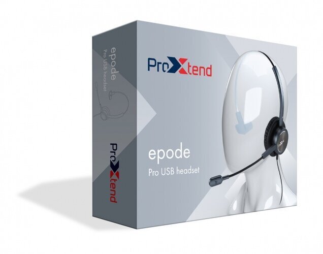 Headphones PX-HSUSB101 ProXtend EpodeWired Headset USB hind ja info | Kõrvaklapid | kaup24.ee