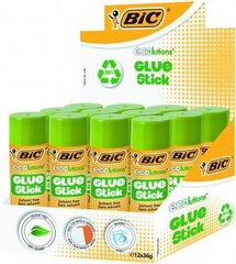 Клей-карандаш BIC ECO GLUSTIC, 21 г, 12 шт 9192541 цена и информация | Смягчает воду и защищает Вашу посудомоечную машину от извести. | kaup24.ee