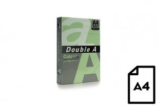 Colour paper Double A, 80g, A4, 500 sheets, Emerald цена и информация | Тетради и бумажные товары | kaup24.ee