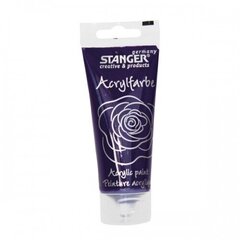 STANGER Acrylic Paints violet 75 ml, 1 pcs hind ja info | Kunstitarbed, voolimise tarvikud | kaup24.ee