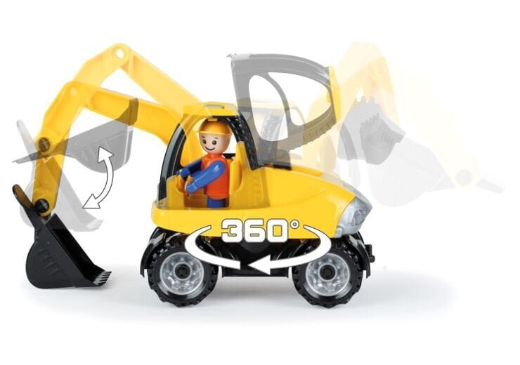 LENA® Truckies Seti ehitusplats 01631 hind ja info | Poiste mänguasjad | kaup24.ee
