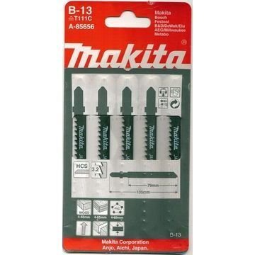 Tikksaeterad Makita B-13 (T111C) 70mm HCS 5tk. A-85656 hind ja info | Käsitööriistad | kaup24.ee