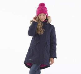 Huppa tüdrukute talveparka VIVIAN, tumesinine hind ja info | Laste talveriided | kaup24.ee