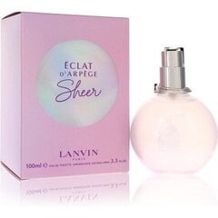 Lanvin Eclat D'Arpege Sheer EDT, 100 ml hind ja info | Naiste parfüümid | kaup24.ee