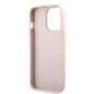 GUHCP13L4GMGPI Guess PU 4G Metal Logo Case for iPhone 13 Pro Pink цена и информация | Telefoni kaaned, ümbrised | kaup24.ee