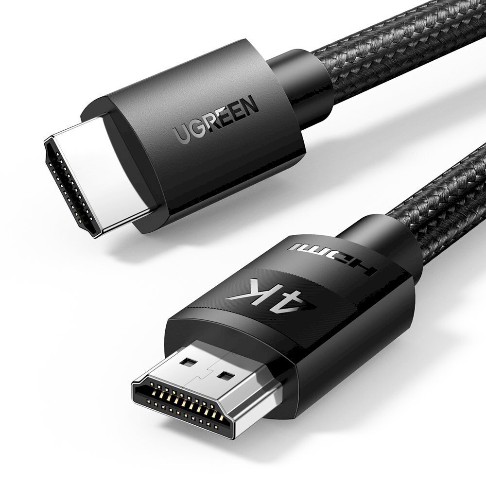 Ugreen HDMI 2.0 - HDMI 2.0 4K cable 2m black (HD119 40101) hind ja info | Mobiiltelefonide kaablid | kaup24.ee