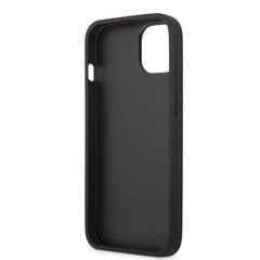 GUHCP13MPSASBBK Guess PU Leather Saffiano Case for iPhone 13 Black цена и информация | Чехлы для телефонов | kaup24.ee