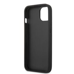 GUHCP13MPSASBBK Guess PU Leather Saffiano Case for iPhone 13 Black hind ja info | Telefoni kaaned, ümbrised | kaup24.ee