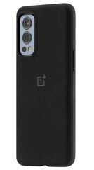 One Plus Sandstone Bumper Чехол для Nord 2 Black цена и информация | Чехлы для телефонов | kaup24.ee