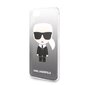 KLHCI8TRDFKBK Karl Lagerfeld Iconic Degrade Cover for iPhone 7/8/SE2020 Black цена и информация | Telefoni kaaned, ümbrised | kaup24.ee