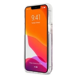 GUHCP13LLG4GPI Guess TPU Big 4G Liquid Glitter Pink Case for iPhone 13 Pro Transparent hind ja info | Telefoni kaaned, ümbrised | kaup24.ee