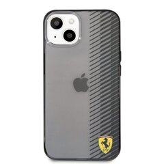 Чехол для телефона FEHCP13MUYEK Ferrari Gradient Transparent Hard Case for iPhone 13 Black цена и информация | Чехлы для телефонов | kaup24.ee