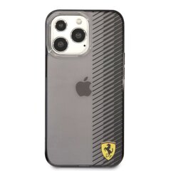 Чехол для телефона FEHCP13XUYEK Ferrari Gradient Transparent Hard Case for iPhone 13 Pro Max Black цена и информация | Чехлы для телефонов | kaup24.ee