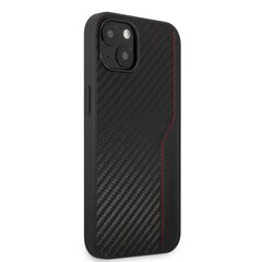 AMHCP13MDEBK AMG PU Carbon Effect Hard Case for iPhone 13 Black цена и информация | Чехлы для телефонов | kaup24.ee