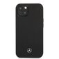 MEHCP13MDELBK Mercedes Genuine Leather Hard Case for iPhone 13 Black hind ja info | Telefoni kaaned, ümbrised | kaup24.ee