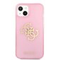 GUHCP13SPCUGL4GPI Guess TPU Big 4G Full Glitter Case for iPhone 13 Mini Pink hind ja info | Telefoni kaaned, ümbrised | kaup24.ee