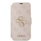 GUBKP13M4GMGPI Guess PU 4G Metal Logo Book Case for iPhone 13 Pink hind ja info | Telefoni kaaned, ümbrised | kaup24.ee