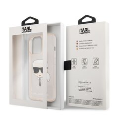 KLHCP13LKHTUGLGO Karl Lagerfeld TPU Full Glitter Karl Head Case for iPhone 13 Pro Gold цена и информация | Чехлы для телефонов | kaup24.ee