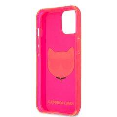 KLHCP13SCHTRP Karl Lagerfeld TPU Choupette Head Case for iPhone 13 mini Fluo Pink цена и информация | Чехлы для телефонов | kaup24.ee