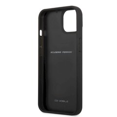 FEHCP13MFCABK Ferrari Real Carbon Hard Case for iPhone 13 Black hind ja info | Telefoni kaaned, ümbrised | kaup24.ee