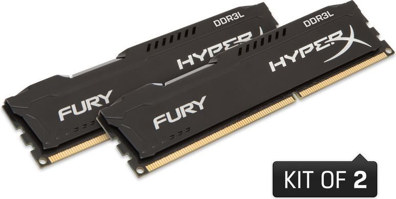 Operatiivmälu Kingston HyperX Fury, 2x8GB, DDR3 (HX318LC11FBK2/16)   цена и информация | Operatiivmälu (RAM) | kaup24.ee