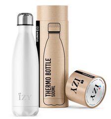 Termospudel Izy Bottle, 500ml, Matt White цена и информация | Термосы, термокружки | kaup24.ee