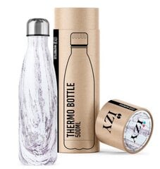 Термо-бутылка IZY Bottle, 500 мл, Design Purple цена и информация | Термосы, термокружки | kaup24.ee