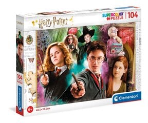 Pusle Clementoni Harry Potter, 104 tk, 25712 hind ja info | Pusled | kaup24.ee