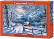 Pusle Castorland Puzzle Snowy Morning, 1500-osaline hind ja info | Pusled | kaup24.ee