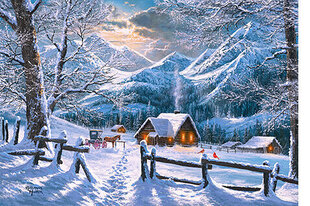 Pusle Castorland Puzzle Snowy Morning, 1500-osaline цена и информация | Пазлы | kaup24.ee