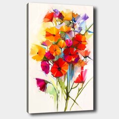 Reproduktsioon Värviline lillekimp hind ja info | Seinapildid | kaup24.ee