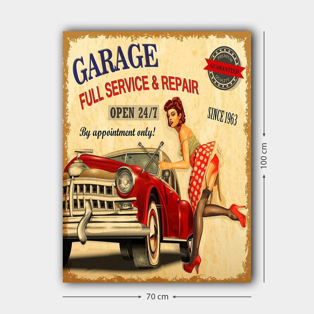 Reproduktsioon Garage hind ja info | Seinapildid | kaup24.ee