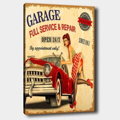 Reproduktsioon Garage цена и информация | Картины, живопись | kaup24.ee
