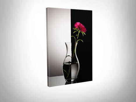 Репродукция Цветок в прозрачной вазе цена и информация | Картины, живопись | kaup24.ee