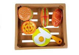 Бургер набор для нарезки в коробке цена и информация | Игрушки для девочек | kaup24.ee