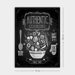 Reproduktsioon Authentic cooking hind ja info | Seinapildid | kaup24.ee