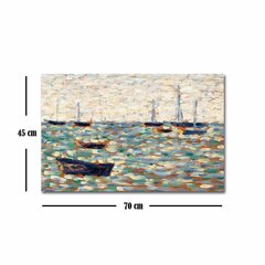 Reproduktsioon La mer à grandcamp (Georges Seurat) hind ja info | Seinapildid | kaup24.ee
