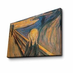 Репродукция Крик (Edvard Munch) цена и информация | Настенные деревянные декорации | kaup24.ee