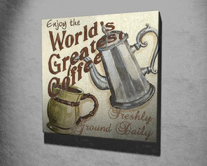 Reproduktsioon World's Greatest Coffee hind ja info | Seinapildid | kaup24.ee