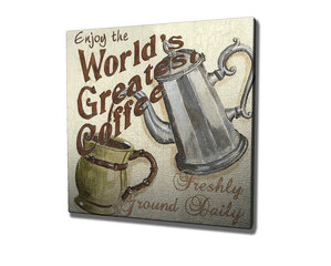 Reproduktsioon World's Greatest Coffee hind ja info | Seinapildid | kaup24.ee