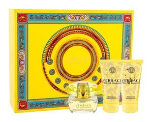 Versace Yellow Diamond EDT kinkekomplekt naistele 50 ml цена и информация | Женские духи | kaup24.ee