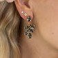 Naiste kõrvarõngad Diamond Sky „Amber II (Black Diamond)“ koos Preciosa kristallidega DS02A155 hind ja info | Kõrvarõngad | kaup24.ee