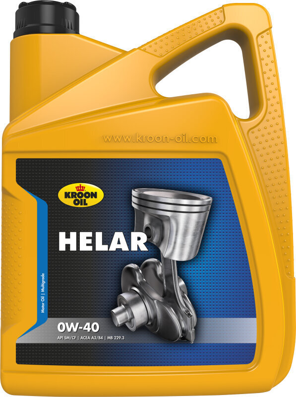 Kroon-Oil Helar 0W-40 sünteetiline õli, 5L цена и информация | Mootoriõlid | kaup24.ee