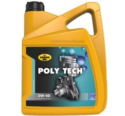 Kroon-Oil Poly Tech 5W-40 mootoriõli, 5L hind ja info | Kroon-oil Autokaubad | kaup24.ee