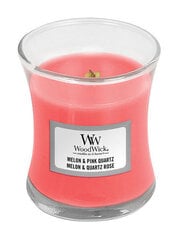 WoodWick ароматическая свеча Melon & Pink Quartz, 275 г цена и информация | Подсвечники, свечи | kaup24.ee