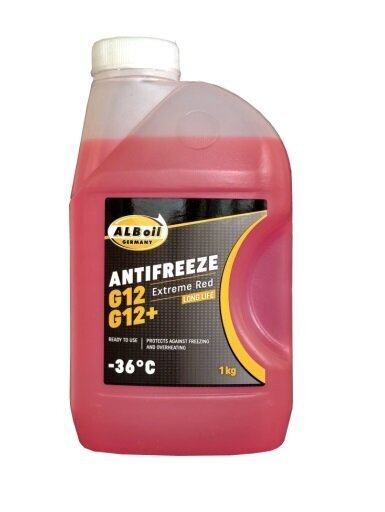 Antifriis ALB Extreme Red G12 / G12 + -36, 1 kg hind ja info | Antifriisid ja jahutusvedelikud | kaup24.ee