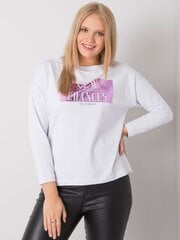 Naiste pikkade varrukatega pluus, valge hind ja info | Naiste pluusid, särgid | kaup24.ee