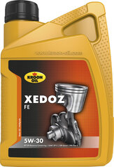Kroon-Oil Xedoz FE 5W-30 моторное масло, 1л цена и информация | Моторные масла | kaup24.ee